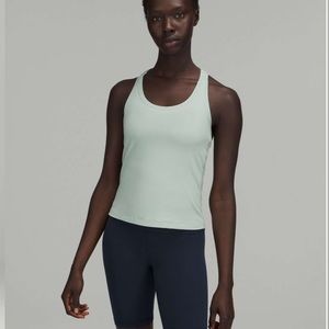 Lululemon Cool Racerback Short Tank Top *Nulu, Silver Blue, Size 6